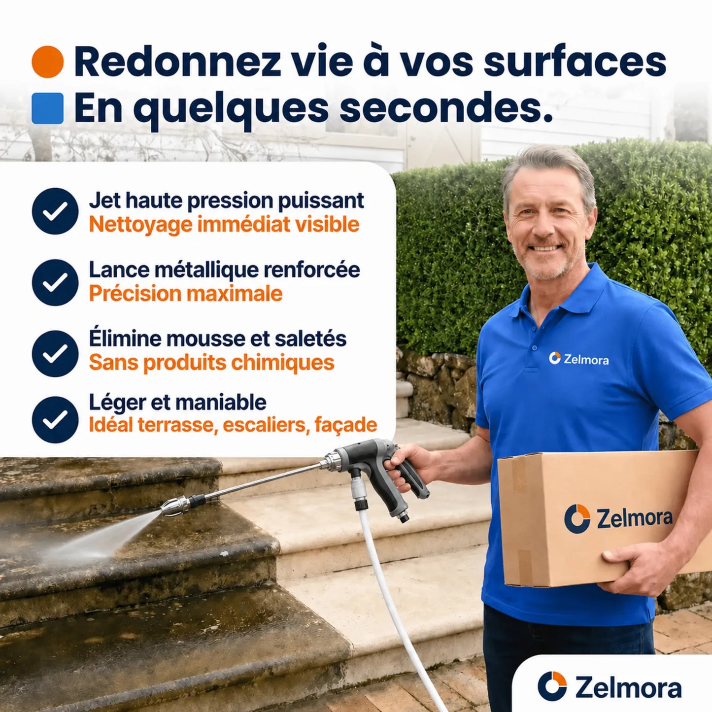 AquaRush | Nettoyez N'importe Quelle Surface Sans Effort